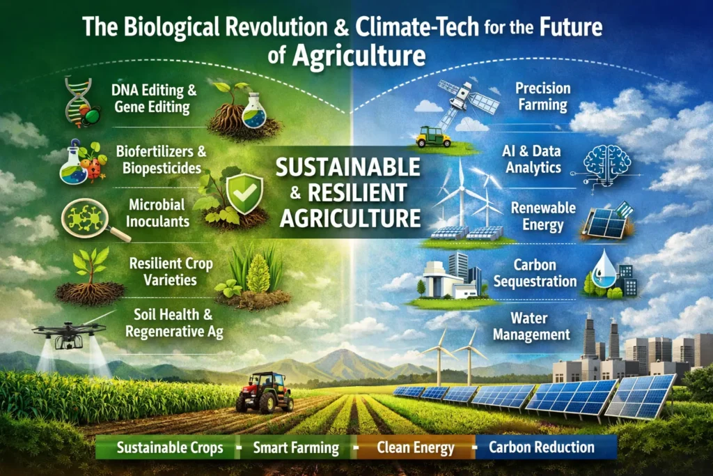 The Biological Revolution & Climate-Tech for the Future of Agriculture biological revolution and technology